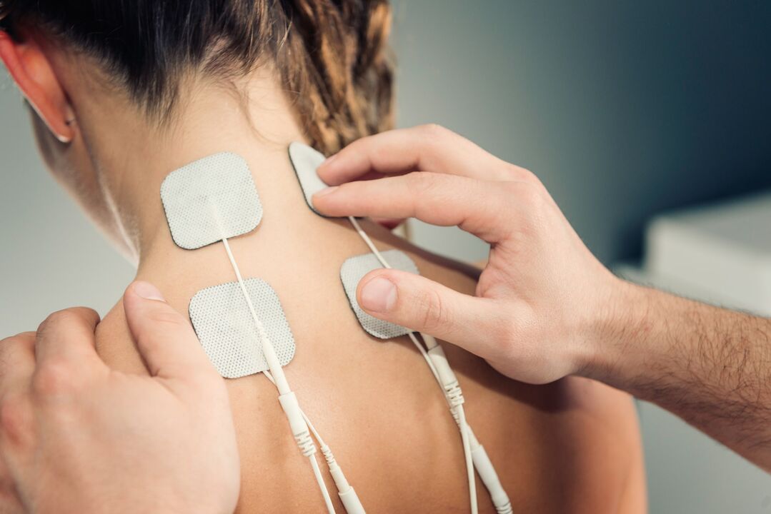 Elektrophorese zur Behandlung der Osteochondrose des Halses