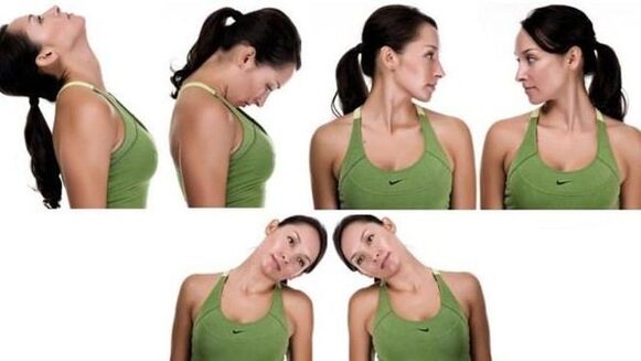 Gymnastik für den Hals bei Osteochondrose